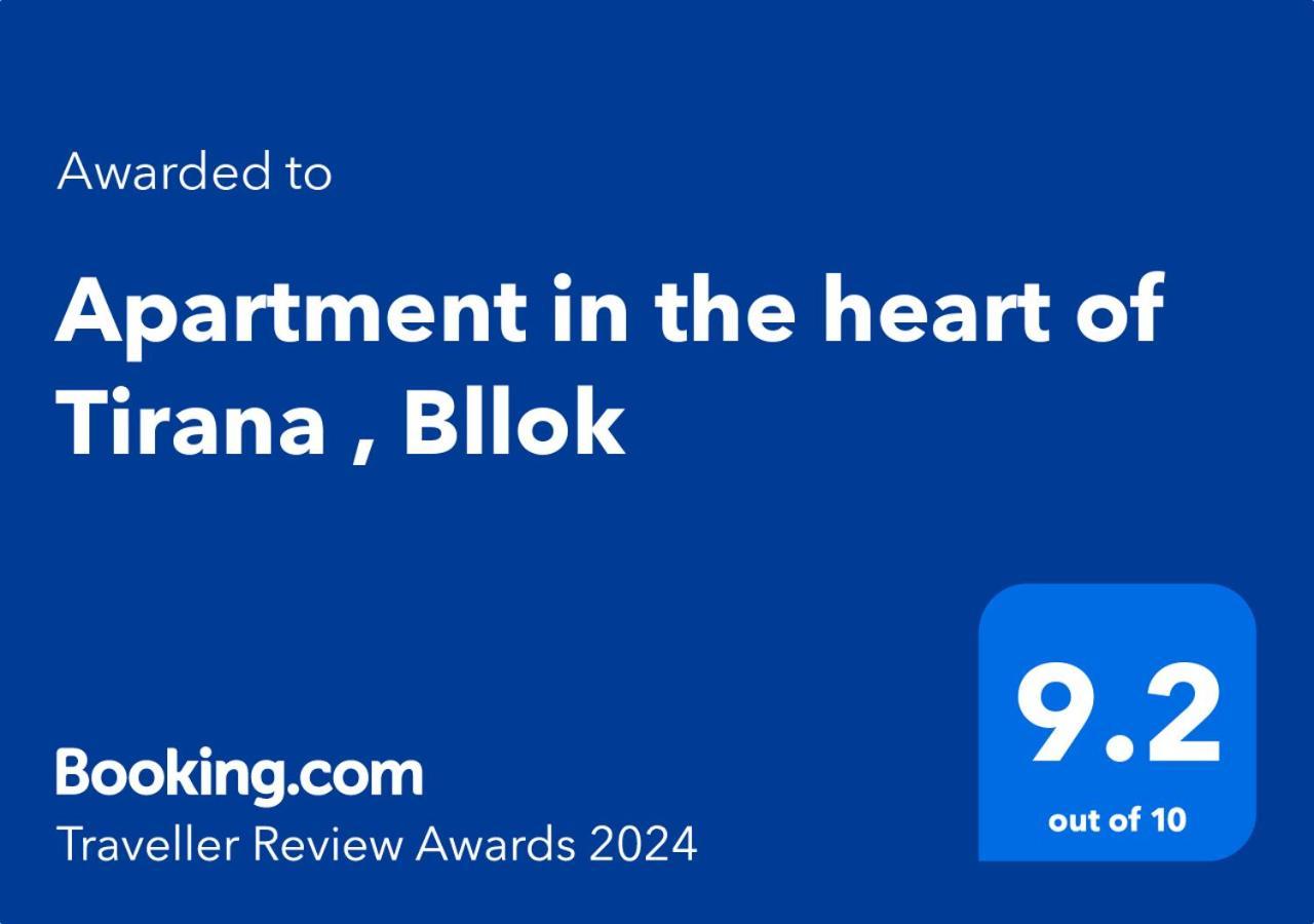 Apartment In The Heart Of Tirana , Bllok エクステリア 写真